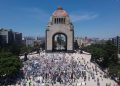 #VIDEO Así marcharon para reprobar a AMLO en su primer informe de Gobierno