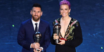 Eligen a Rapinoe y Messi como los Mejores Jugadores en los premios ‘The Best’ de la FIFA