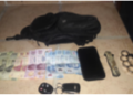 Policías estatales evitan consumación de extorsión y detienen a dos hombres