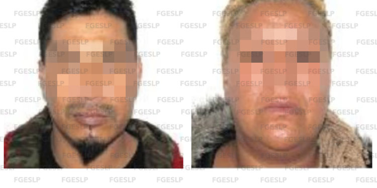 Pareja es detenida por la fiscalía con un kilo de marihuana