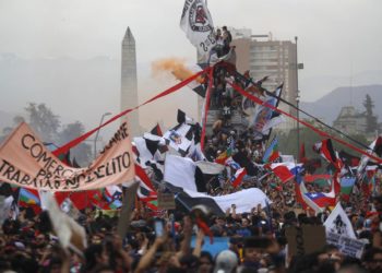 La búsqueda de justicia social expresado en protestas