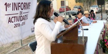 Dip. Marite Hernández Correa presentó su primer informe de actividades