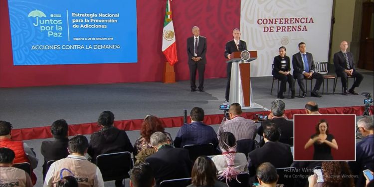 AMLO presenta la Estrategia Nacional para la Prevención de Adicciones
