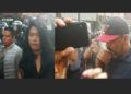 #VIDEO Durante marcha del 2 de octubre mujer intenta quemar rostro de periodista