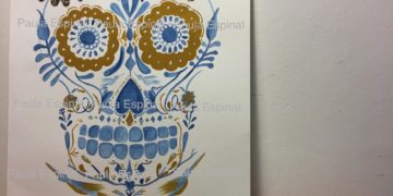 Taller de bordado de Calaveritas en el Museo Francisco Cossío