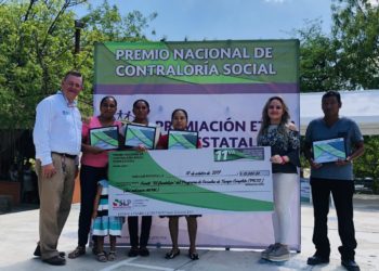 Premiación estatal de Contraloría Social 2019