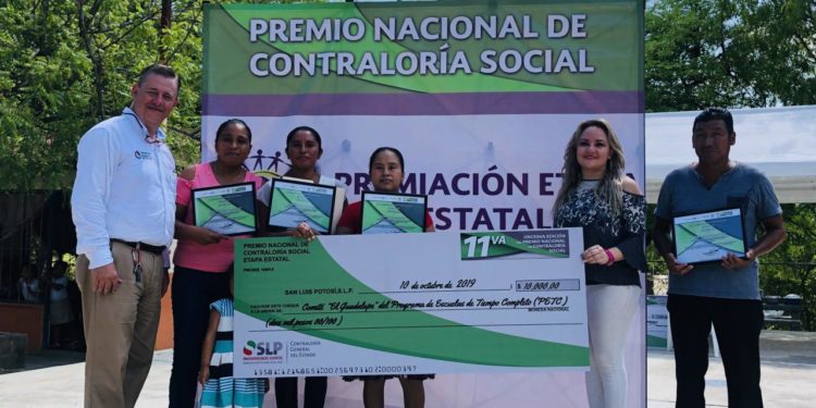 Premiación estatal de Contraloría Social 2019