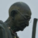 Roban cenizas de Mahatma Gandhi en el 150 aniversario de su natalicio