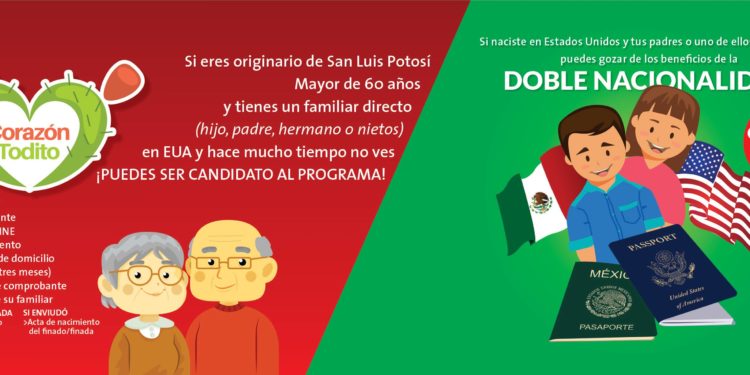 Fortalecen acciones para reunificar familias potosinas en EUA