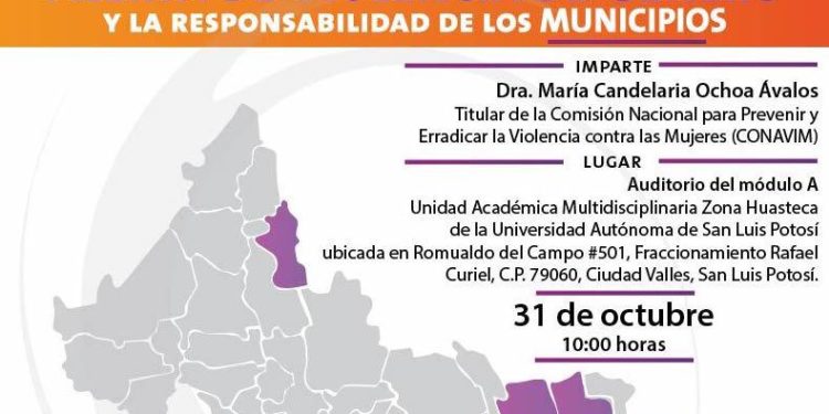 IMES invita a conferencia sobre violencia de género en la Huasteca