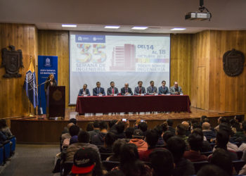 Dan banderazo a la 35 Semana de Ingeniería