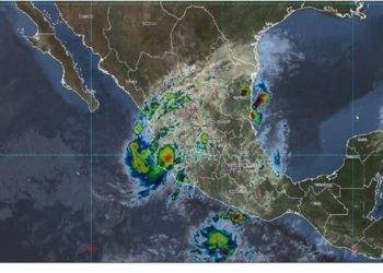 Se informa que tormenta tropical toca tierra en Colima