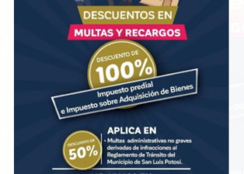 Este martes inicia campaña de descuentos en multas y recargos