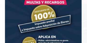 Este martes inicia campaña de descuentos en multas y recargos