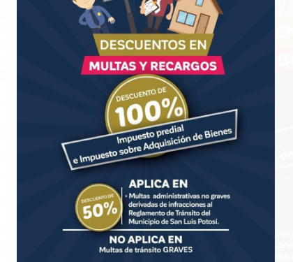 Este martes inicia campaña de descuentos en multas y recargos