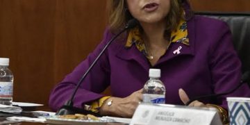 Comparece titular de la Secretaría de Salud: Mónica Rangel Martínez