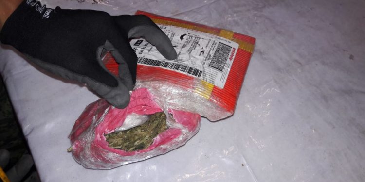Ejército asegura 970 gramos de goma de opio en paquetería de Aeropuerto
