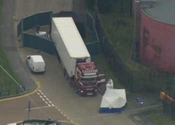 39 cadáveres son encontrados en la caja un camión en Inglaterra