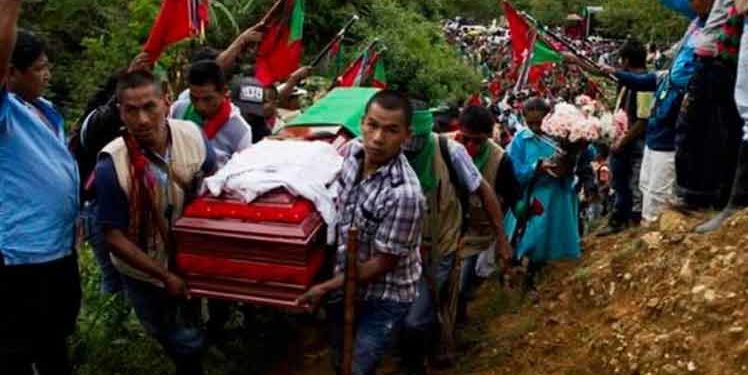 Indígenas y exguerrilleros colombianos son blancos de la violencia