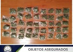 Policía detuvo a sujeto con posesión de mariguana