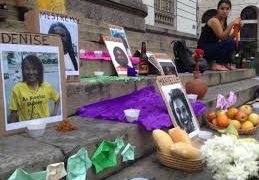 Instalan ofrenda en memoria de activistas asesinados