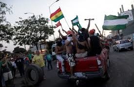 Mantienen protestas en Bolivia