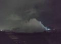 Incendio por fuga de gas LP en Puebla