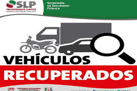 Se recuperan  57 vehículos con reporte de robo