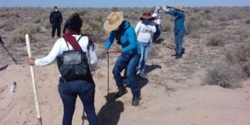 Impresionante desierto convertido en cementerio clandestino