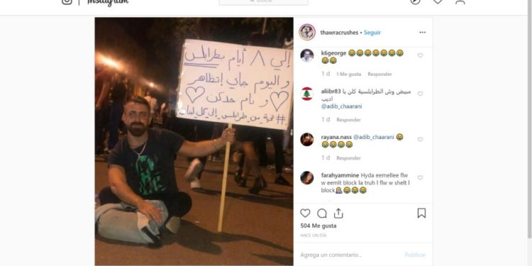 ¡Nace historia de amor entre protestantes de Líbano!