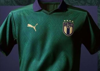 Italia estrena nuevo uniforme color verde