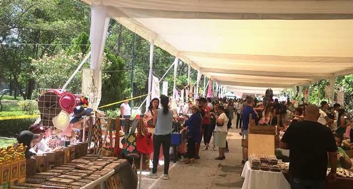 Exitoso mercadito “Yo Consumo Local SLP” en Parque de Morales