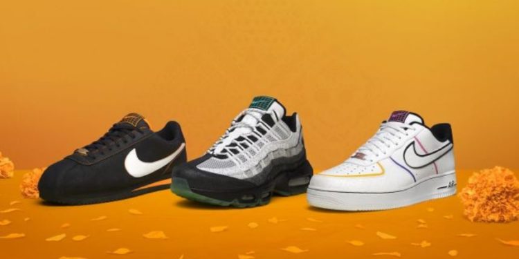Nike se inspira en el día de muertos y lanza una colección de tenis