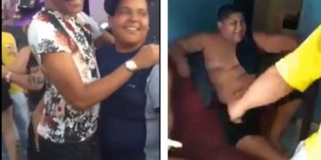 Progenitor azota a su hijo por bailar con un gay