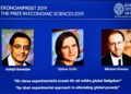 Otorgan Nobel de Economía a investigadores de la pobreza
