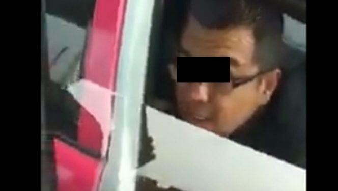 Cachan a taxista teniendo sexo en la calle