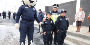 ¡Cumplieron su sueño de ser policías por un día!