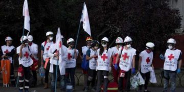Cruz Roja chilena, sin material para atender heridos en protestas