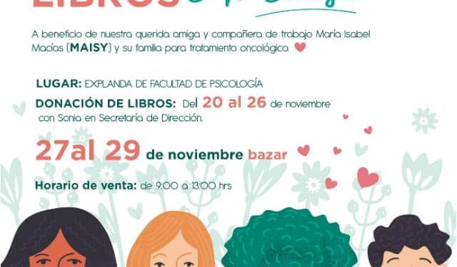 Bazar de libros con causa