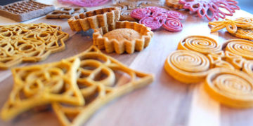 Desperdicios de comida convertidos en snacks 3D