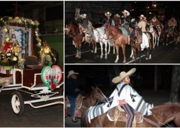 Realizan cabalgata a la Basílica de Guadalupe