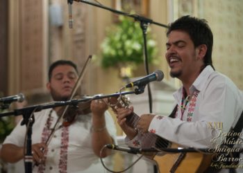 Eloy Zúñiga  en el festival de música antigua y barroca