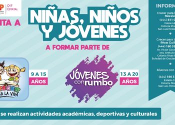 DIF estatal invita a acercarse a los Centros Crecer para la Vida y Jóvenes con Rumbo