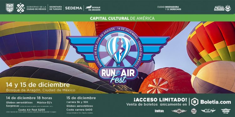 Globos aerostáticos y una noche mágica en CDMX