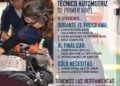 ICAT invita a jóvenes a participar en curso para técnico automotriz