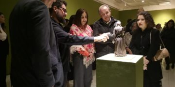 Gobernador y Presidenta del DIF inauguran exposición en el MAC