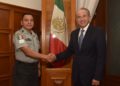 Carreras se reúne con nuevo coordinador de la Guardia Nacional