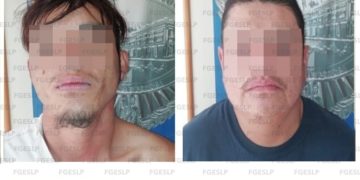 Detienen a dos presuntos implicados por robo a comerciante