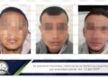 Capturan a tres jóvenes con armas de alto calibre y droga