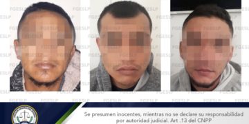 Capturan a tres jóvenes con armas de alto calibre y droga
